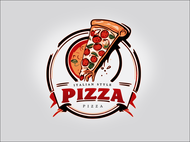 Pizza Restaurant Emblem
