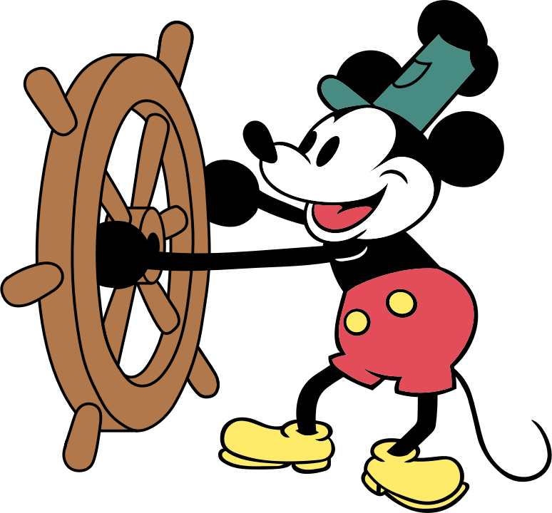 Steamboat Willie - Colored Version