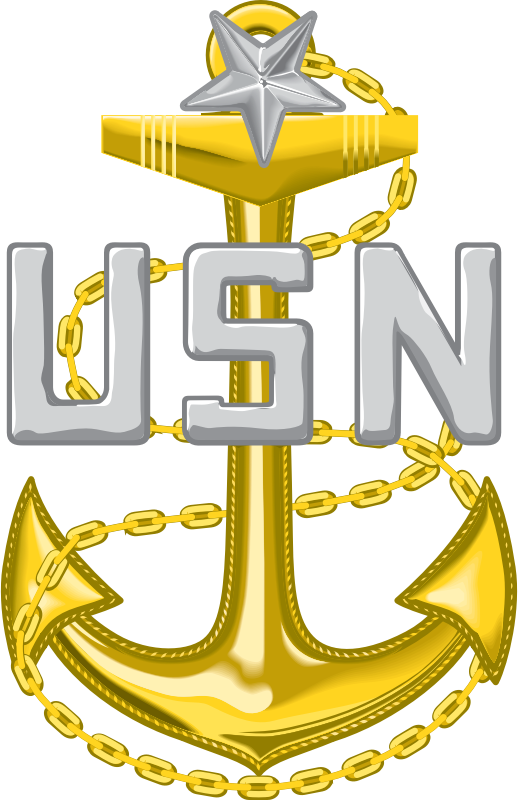 U.S. Navy Senior Chief Petty Officer Collar/Cap Insignia