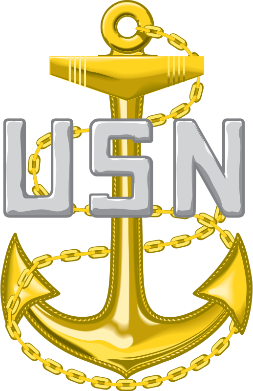 U.S. Navy Chief Petty Officer Collar and Cap Insignia