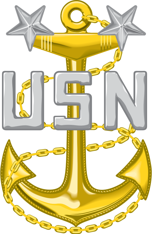 U.S. Navy Master Chief Petty Officer Collar/Cap Insignia