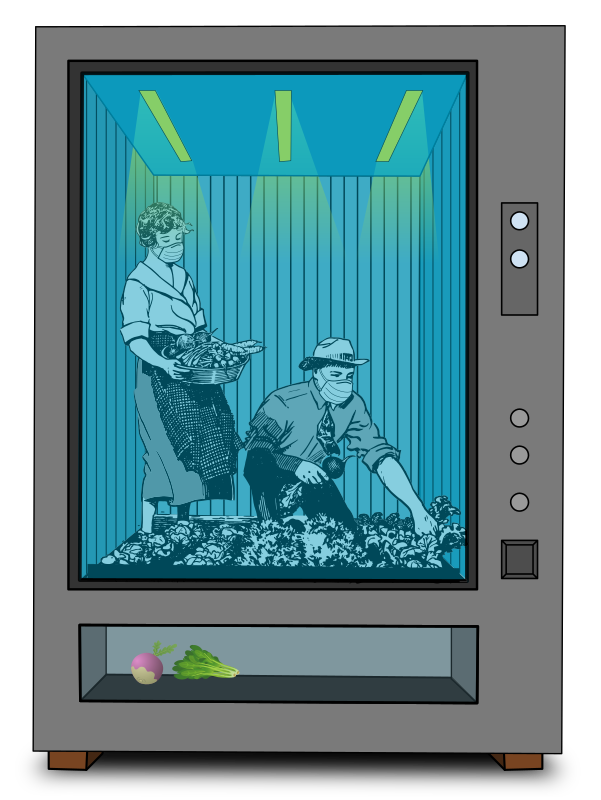 Vegetables Vending Machine