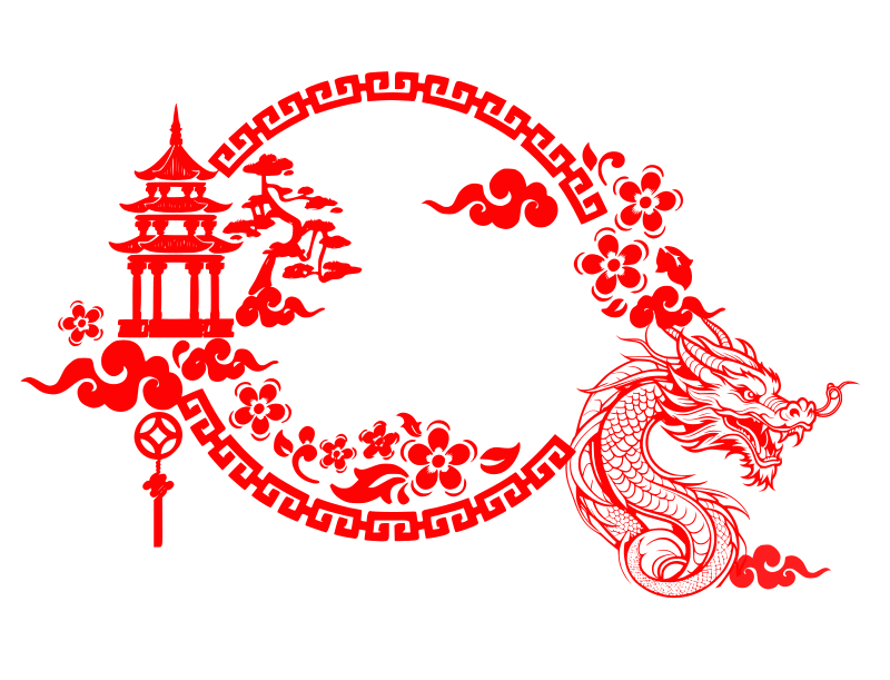 Red Year of the Dragon