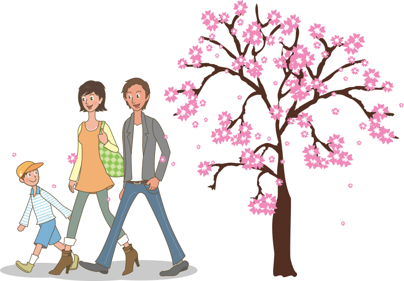 Spring Blossoms Family