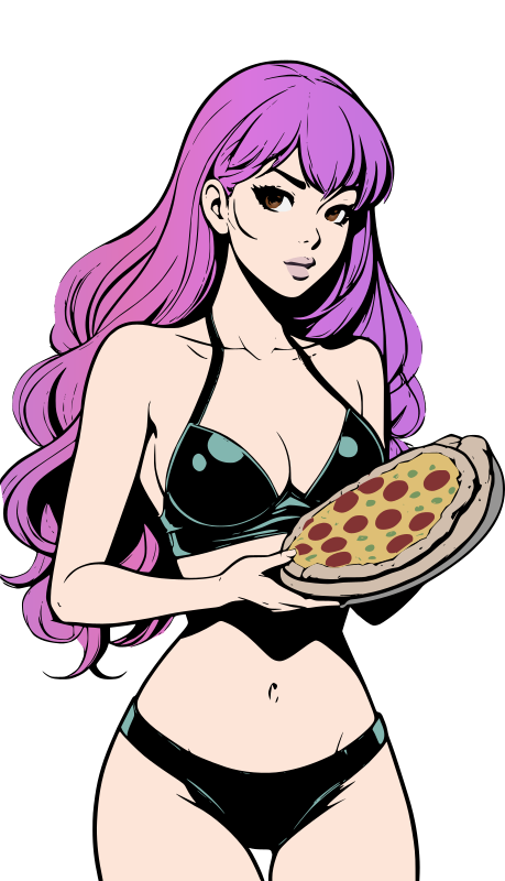 Pizza Lady - Colour Remix