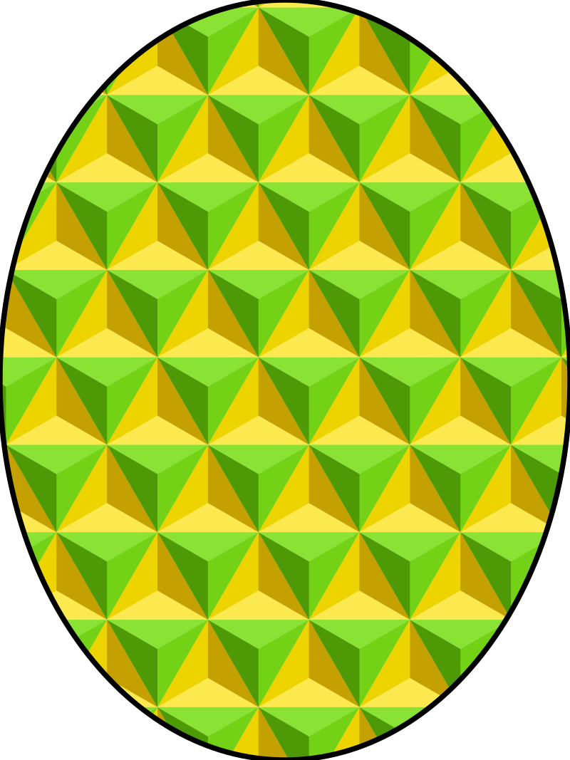 pattern false pyramids