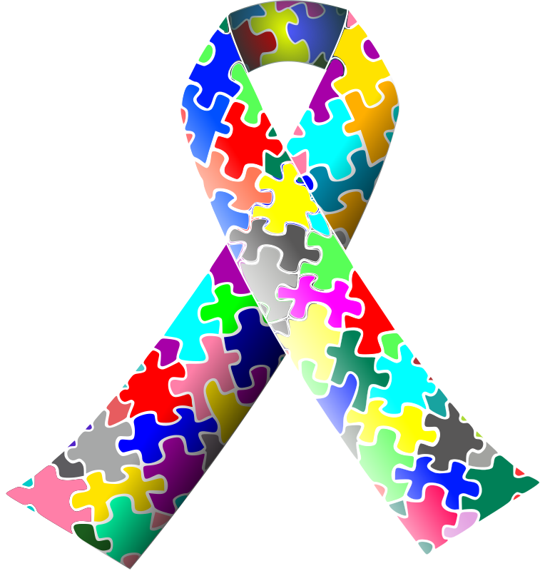 Autism (puzzle) ribbon