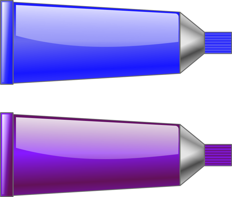 Color tube Blue Purple