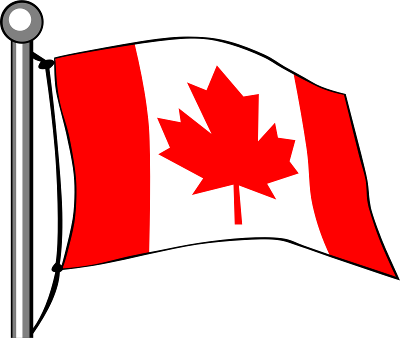 Canada Flag - Flying